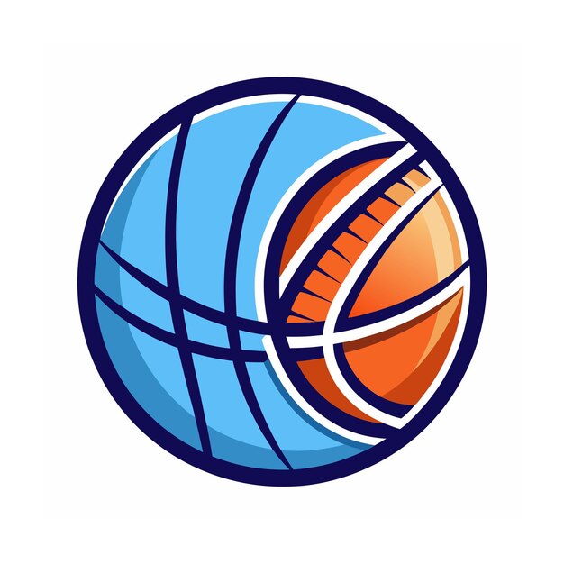 Ilustración vectorial de la canasta de baloncesto