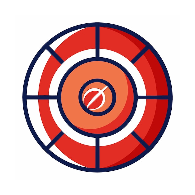 Ilustración vectorial de la canasta de baloncesto