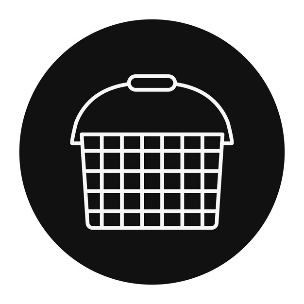 Ilustración vectorial de la canasta