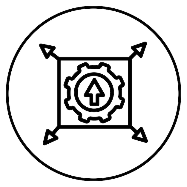 Ilustración vectorial de la capacidad de la red