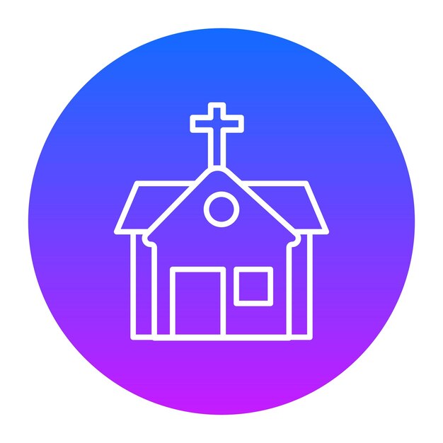 Ilustración vectorial de la capilla