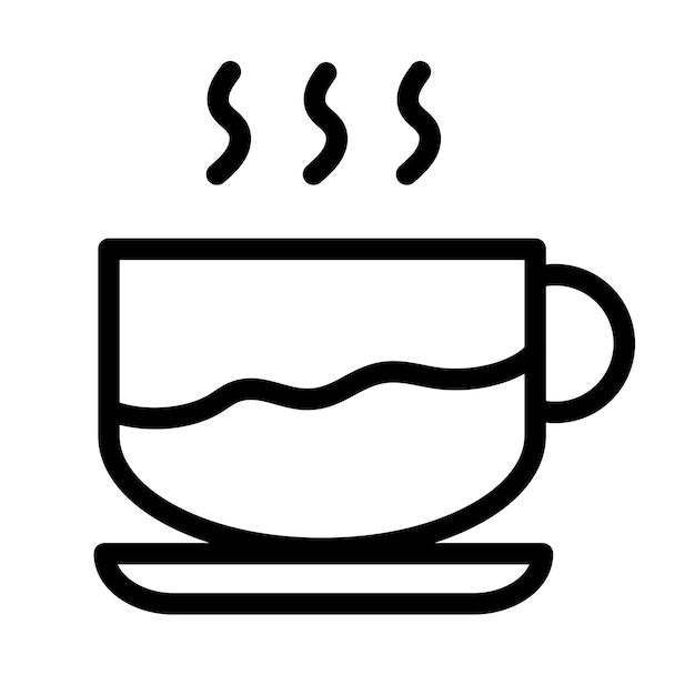 Ilustración vectorial del capuchino