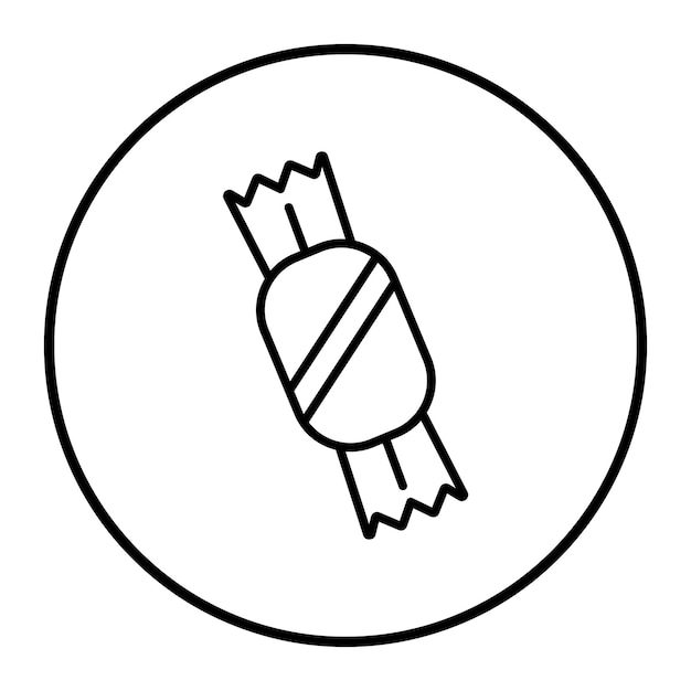 Ilustración vectorial de caramelos