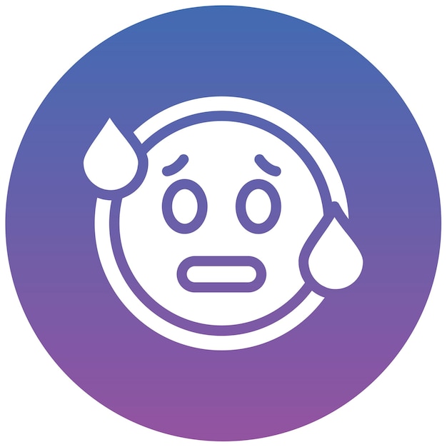 Ilustración vectorial de caras calientes