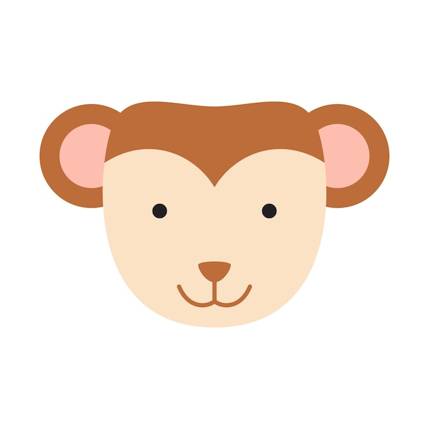 Ilustración vectorial de caricaturas aisladas de granjas y animales salvajes
