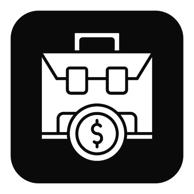 Ilustración vectorial de la cartera de negocios