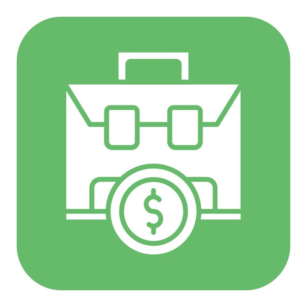 Ilustración vectorial de la cartera de negocios