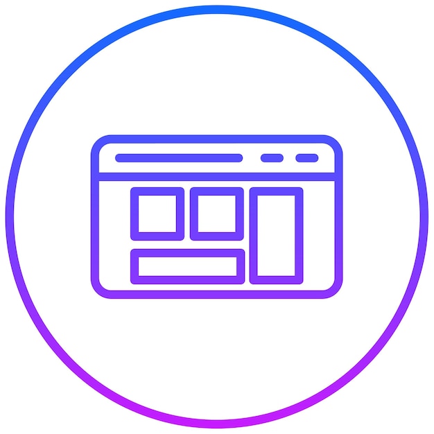 Ilustración vectorial de cartera