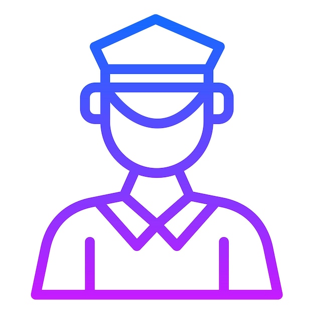 Ilustración vectorial del cartero