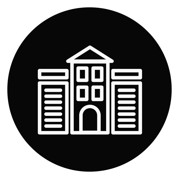 Ilustración vectorial de la casa italiana