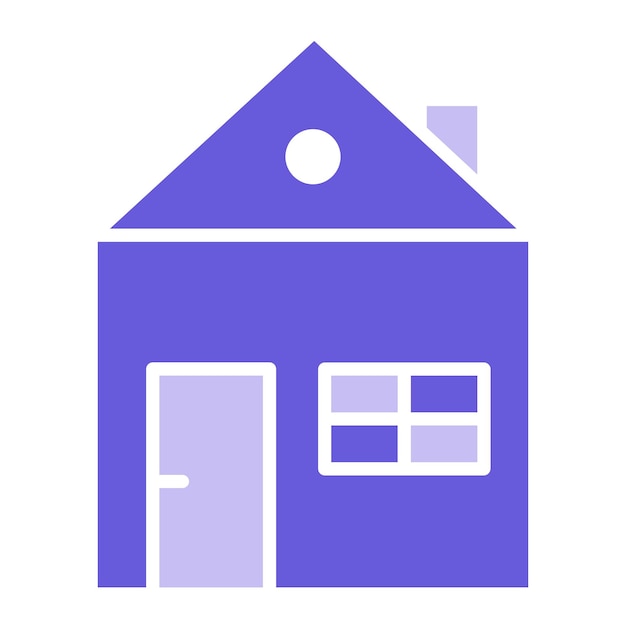 Ilustración vectorial de la casa