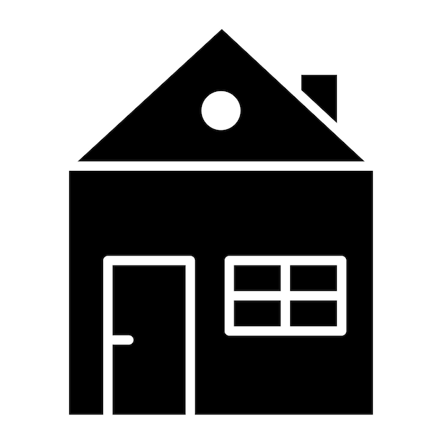 Ilustración vectorial de la casa