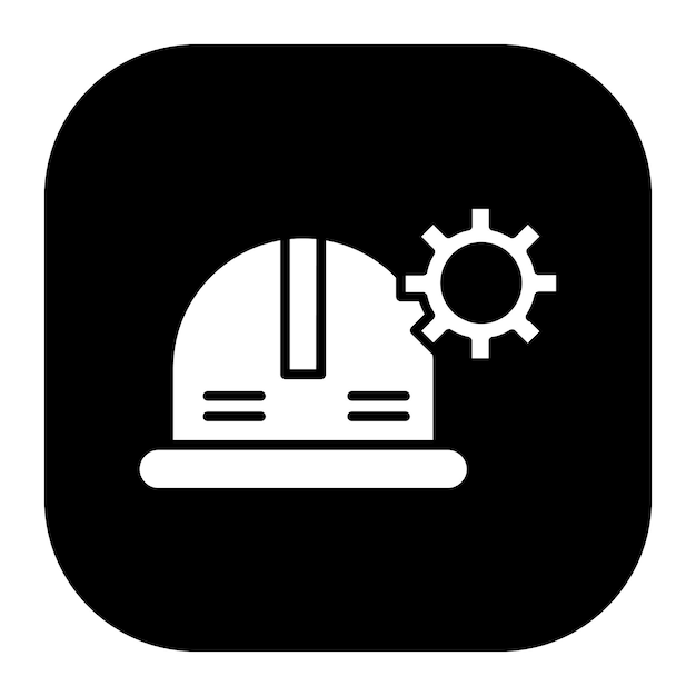Ilustración vectorial del casco