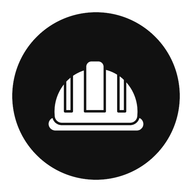 Ilustración vectorial del casco