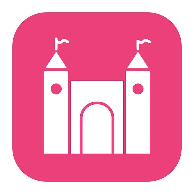 Ilustración vectorial del castillo