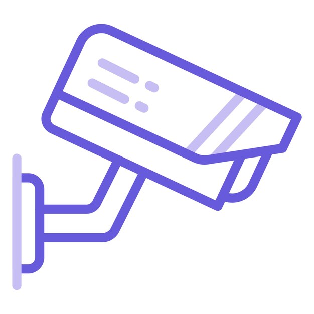 Ilustración vectorial de CCTV
