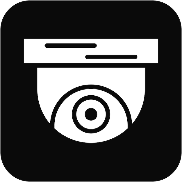 Ilustración vectorial de CCTV