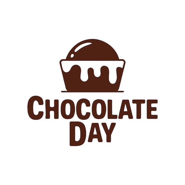 Ilustración vectorial de la celebración del día del chocolate