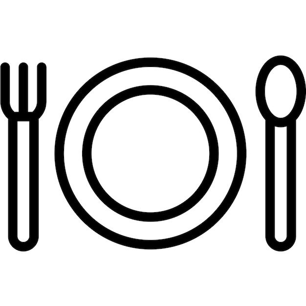 Ilustración vectorial de la cena