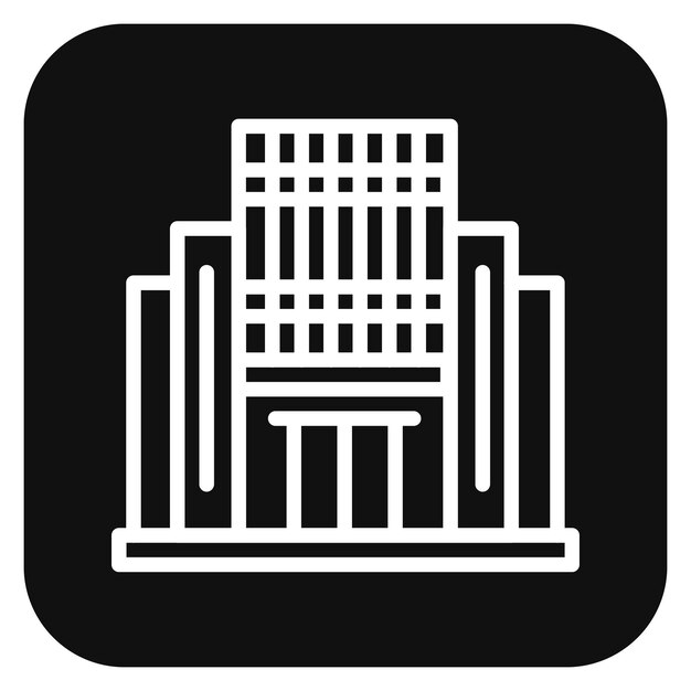 Ilustración vectorial del centro comercial