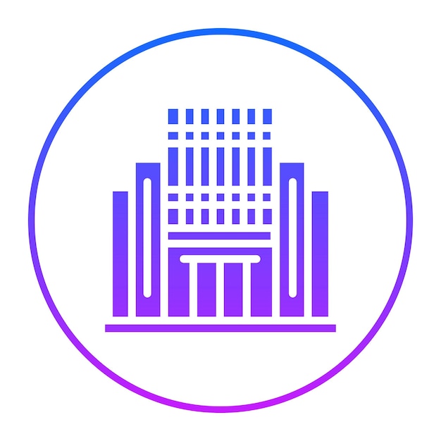 Ilustración vectorial del centro comercial