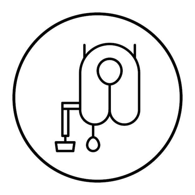 Ilustración vectorial de la chaqueta de vida