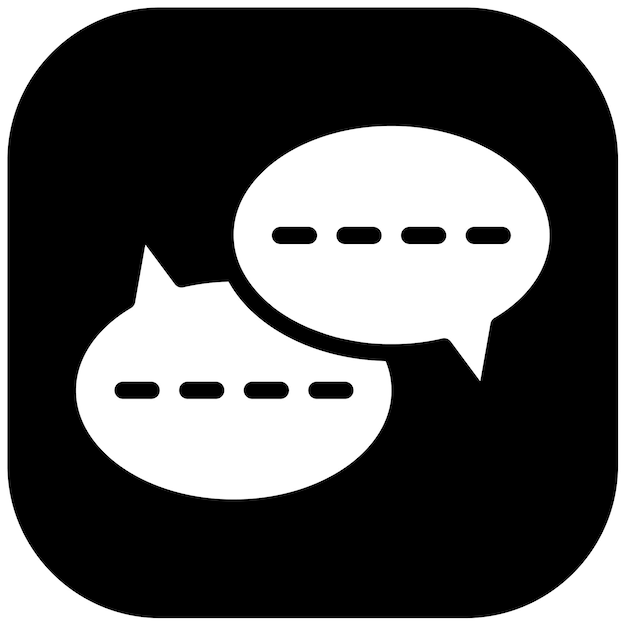 Ilustración vectorial del chat