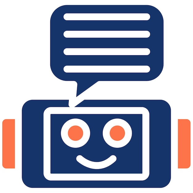 Ilustración vectorial del chatbot