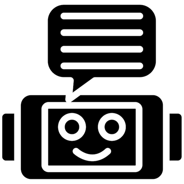 Ilustración vectorial del chatbot