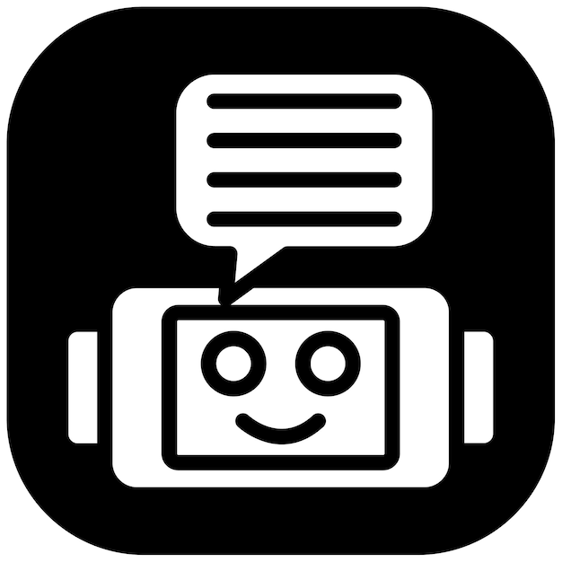 Ilustración vectorial del chatbot