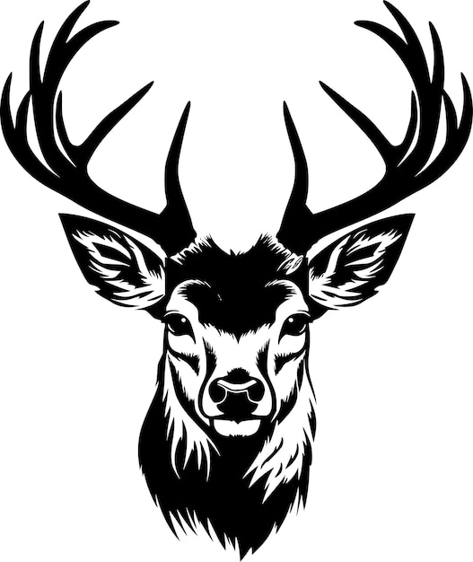 Ilustración vectorial de ciervos