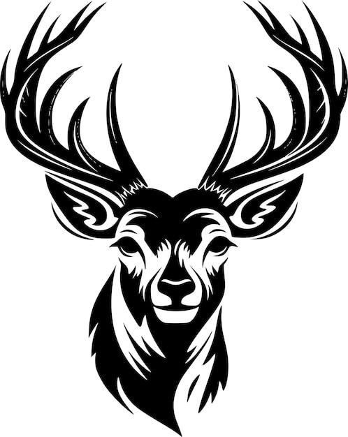Ilustración vectorial de ciervos