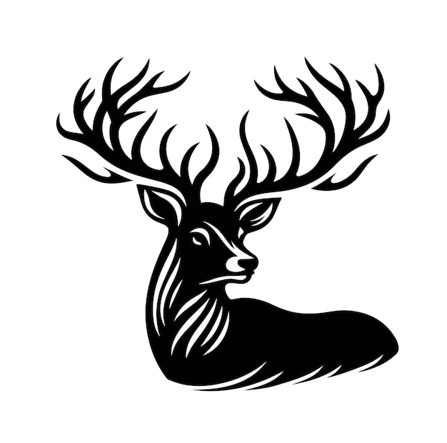 Ilustración vectorial de ciervos