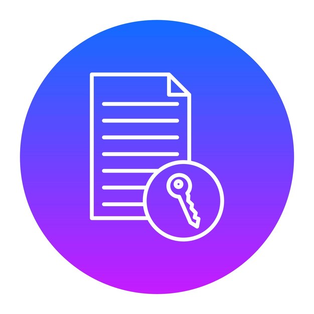 Ilustración vectorial de cifrado de archivos