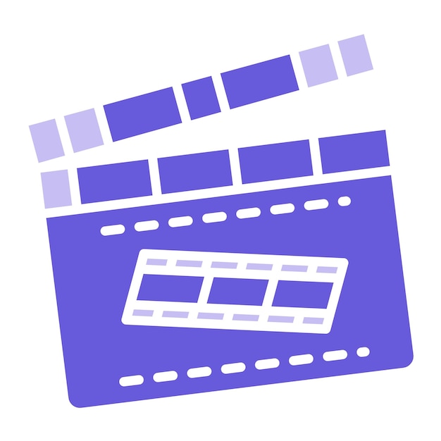Ilustración vectorial de Clapperboard
