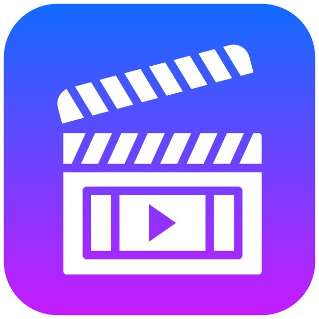 Ilustración vectorial de Clapperboard