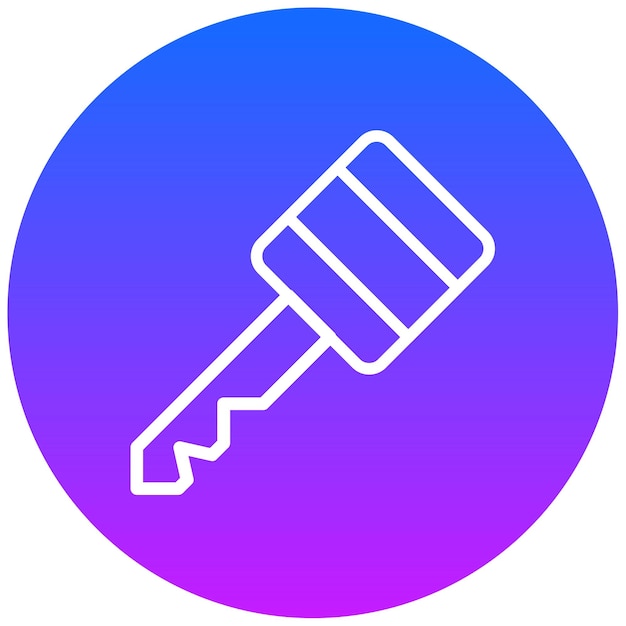 Ilustración vectorial clave