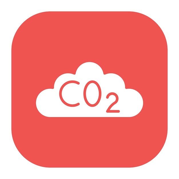 Ilustración vectorial de Co2