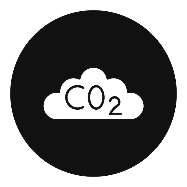 Ilustración vectorial de Co2