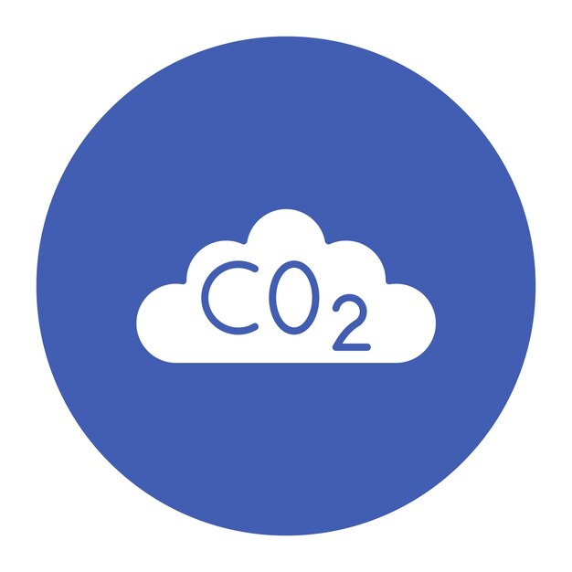 Ilustración vectorial de Co2