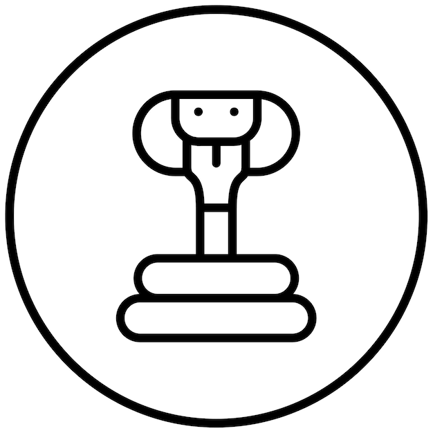 Ilustración vectorial de Cobra
