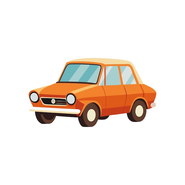 ilustración vectorial de coche