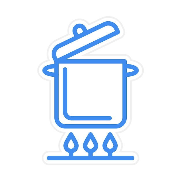 Ilustración vectorial de cocina