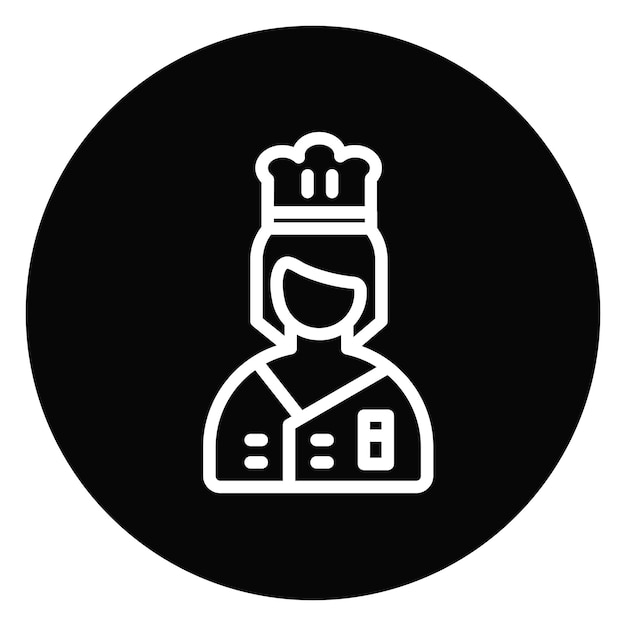Ilustración vectorial del cocinero