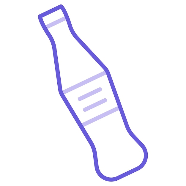 Ilustración vectorial de cola