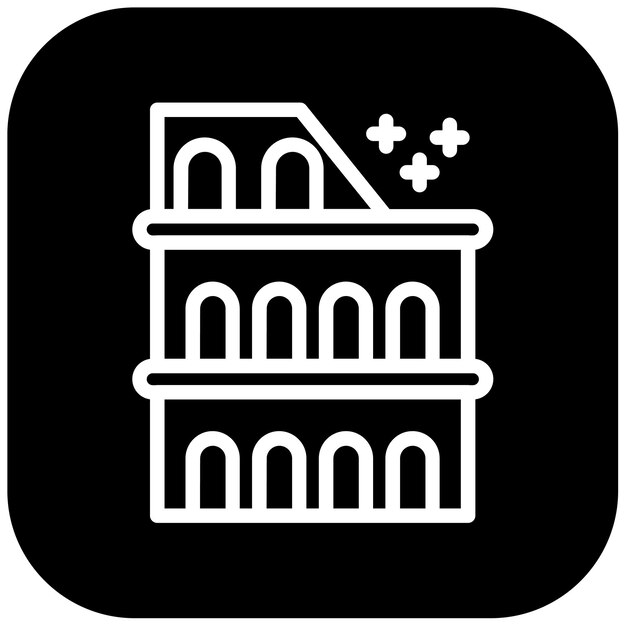 Ilustración vectorial del Coliseo
