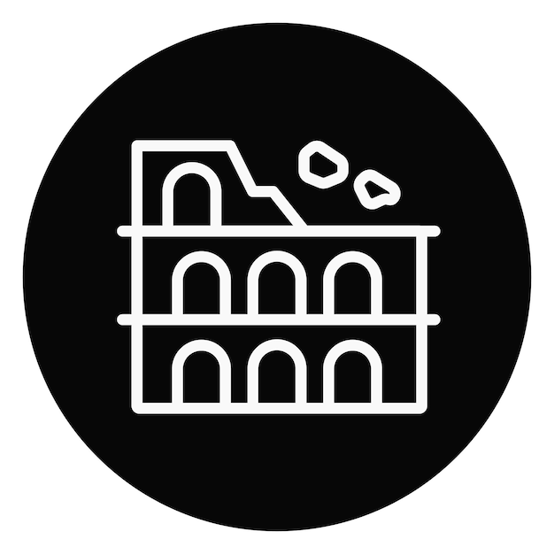 Ilustración vectorial del Coliseo