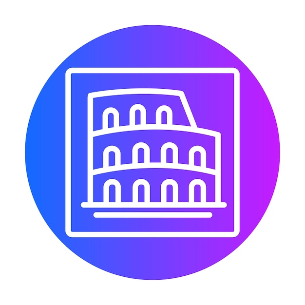 Ilustración vectorial del Coliseo