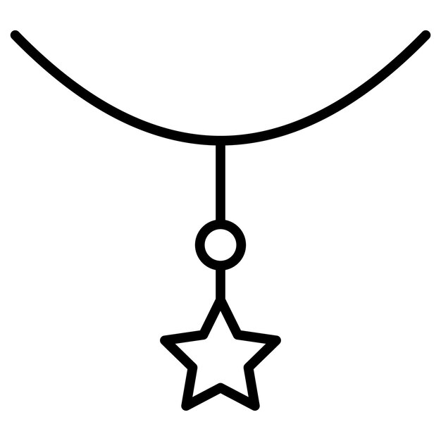 Ilustración vectorial del collar