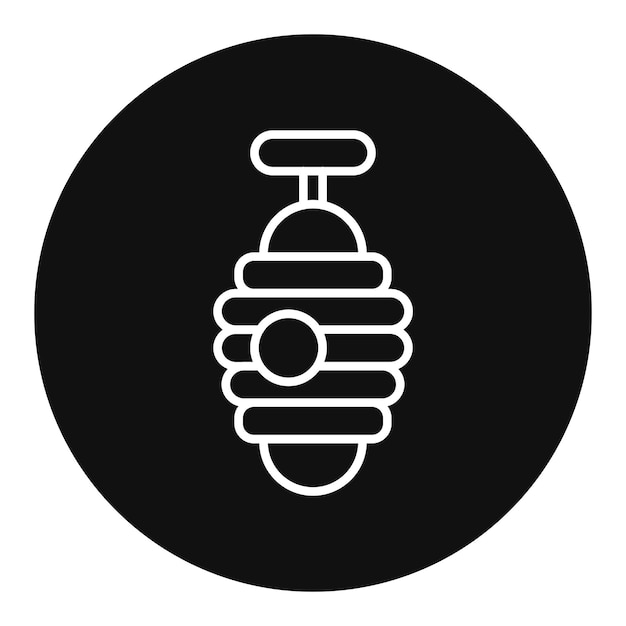 Ilustración vectorial de la colmena